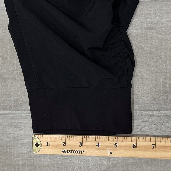 Athleta Attitude Featherweight Stretch High Rise Crop Pant in Black Size 12 - Picture 16 of 16
